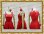 画像2: 芸能人衣装 浜崎あゆみ 浜崎あゆみ風 舞台 ライブ 赤ドレス ●コスプレ衣装 (2)