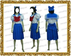 画像1: 美少女戦士セーラームーン大阪なる 十番中学夏制服風 ●コスプレ衣装