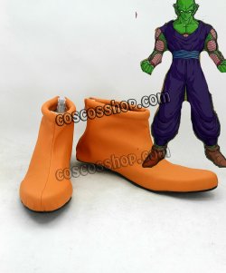 画像1: ドラゴンボール 魔族のプライド ピッコロ風 コスプレ靴 ブーツ