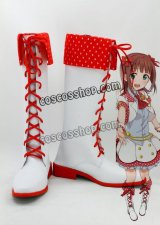 THE IDOLM@STER アイドルマスター 天海春香風 コスプレ靴 ブーツ