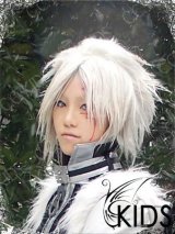 格安 D.Gray-man 教団服 アレン ウォーカー風 コスプレ ウィッグ