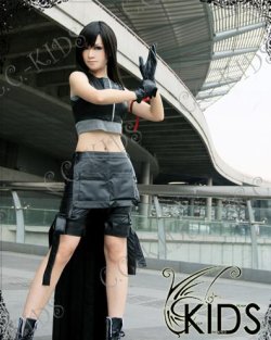 画像2: 格安 ファイナルファンタジー7 FF7 ティファ風 02 コスプレウィッグ 