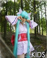 格安 VOCALOID ボーカロイド 初音ミク風 コスプレ ウィッグ 