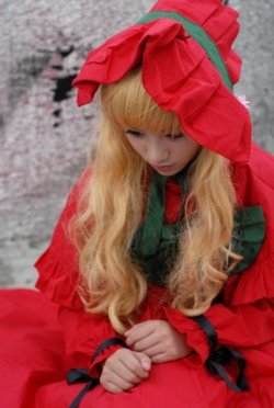 画像2: 格安 ローゼンメイデン RozenMaiden 真紅風 コスプレウィッグ