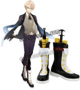 Fate Prototype 蒼銀のフラグメンツ Assassin ジキル博士風 コスプレ靴 ブーツ