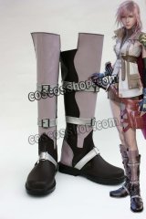 ファイナルファンタジーXIII FF13 ライトニング風 コスプレ靴 ブーツ 