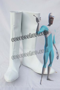 画像1: Mr.インクレディブル フロゾン風 Frozone ルシアス・ベスト コスプレ靴 ブーツ 