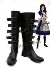 Alice: Madness Returns Alice風 コスプレ靴 ブーツ