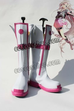 画像1: VOCALOID ボーカロイド IA -ARIA ON THE PLANETES風 コスプレ靴 ブーツ 