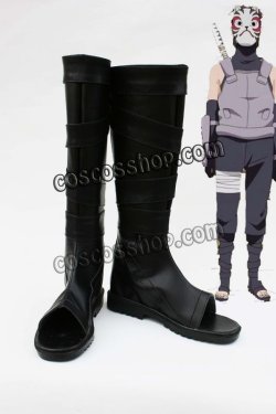 画像1: NARUTO -ナルト- 暗部風 あんぶ 暗殺戦術特殊部隊 コスプレ靴 ブーツ