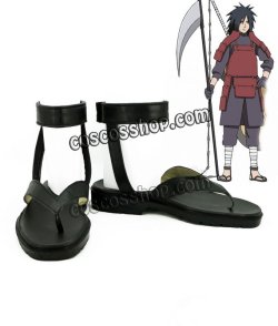 画像1: NARUTO -ナルト- うちはマダラ風 コスプレ靴 ブーツ