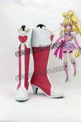 ドキドキ！プリキュア キュアハート風 コスプレ靴 ブーツ