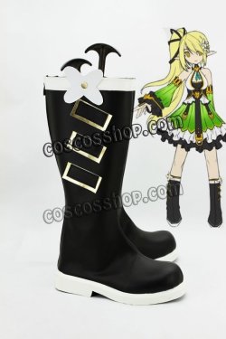 画像1: ELSWORD Rena風 コスプレ靴 ブーツ