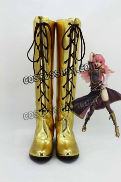 画像1: VOCALOID 巡音ルカ風 Luka 03 コスプレ靴 ブーツ