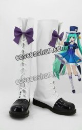 VOCALOID ボーカロイド miku風 コスプレ靴 ブーツ