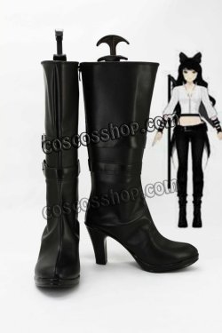 画像1: RWBY ルビー ブレイク・ベラドンナ風 コスプレ靴 ブーツ