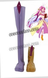 ノーゲーム・ノーライフ NO GAME NO LIFE ジブリール風 コスプレ靴 ブーツ