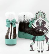 VOCALOID ボーカロイド 初音ミク MIKU風 コスプレ靴 ブーツ