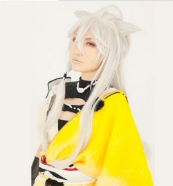 画像1: 刀剣乱舞 とうらぶ 小狐丸風 こぎつねまる コスプレウィッグ