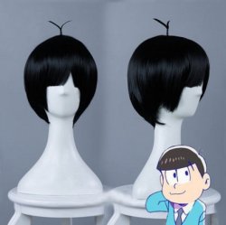 画像1: おそ松さん 松野十四松 カラ松 おそ松 一松風 コスプレウィッグ