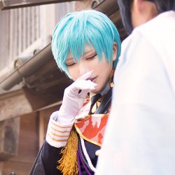 画像1: 刀剣乱舞 とうらぶ 一期一振風 いちごひとふり コスプレウィッグ