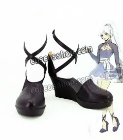 画像1: RWBY ルビー ワイス・シュニー風 Weiss Schnee コスプレ靴 ブーツ