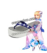 Fate/stay night フェイト・ステイナイト セイバー風 saber 和服 コスプレ靴 ブーツ