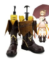 テイルズ オブ ゼスティリア Tales of Zestiria エドナ風 Edna コスプレ靴 ブーツ