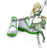 ソードアート・オンライン Sword Art Online 桐ヶ谷直葉 リーファ風 メイドワールド コスプレ靴 ブーツ