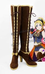 LoveLive ラブライブ! スクールアイドルフェスティバル SR 絢瀬絵里 西木野真姫風 ハロウィン編 覚醒後 コスプレ靴 ブーツ