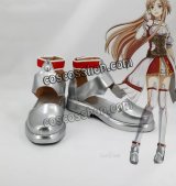 ソードアート・オンライン ホロウ・リアリゼーション HR アスナ Asuna 結城明日奈風 ゆうきあすな コスプレ靴 ブーツ