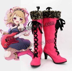 画像1: SHOW BY ROCK!! ショウ・バイ・ロック SB69 シアン風 コスプレ靴 ブーツ