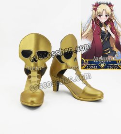 画像1: Fate/Grand Order フェイト・グランドオーダー 冥界の女神 エレシュキガル風 コスプレ靴 ブーツ