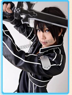 画像2: ソードアート・オンライン Sword Art Online キリト Kirito 桐ヶ谷和人風 きりがやかずと コスプレウィッグ