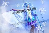 VOCALOID 初音ミク 2014年 雪ミク風 魔法少女 コスプレウィッグ