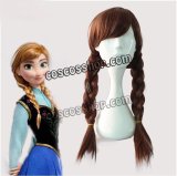 ハロウィン アナと雪の女王 Frozen アナ風 Anna コスプレウィッグ