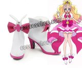 Go!プリンセスプリキュア 春野はるか風 キュアフローラ コスプレ靴 ブーツ