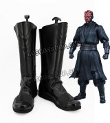 スター・ウォーズ Star Wars ダース・モール風 Darth Maul コスプレ靴 ブーツ