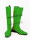 画像2: ヒーロー ハミィ風 カメレオングリーン風 コスプレ靴 ブーツ (2)