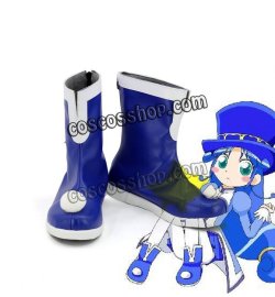 画像1: ふしぎ星の☆ふたご姫 レイン風 02 コスプレ靴 ブーツ