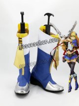 BLAZBLUE ブレイブルー ノエル＝ヴァーミリオン風 NOEL VERMILLION コスプレ靴 ブーツ