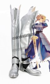 Fate/stay night フェイト・ステイナイト saber セイバー風 コスプレ靴 ブーツ