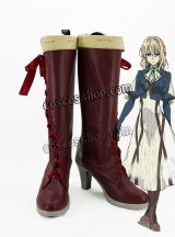 ヴァイオレット・エヴァーガーデン ヴァイオレット・エヴァーガーデン風 Violet Evergarden コスプレ靴 ブーツ