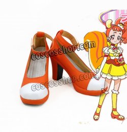 画像1: プリキュア キラキラプリキュアアラモード 有栖川ひまり風 キュアカスタード コスプレ靴 ブーツ