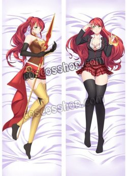 画像1: RWBY ルビー Pyrrha Nikos ピュラ・ニコス風 ●等身大 抱き枕カバー