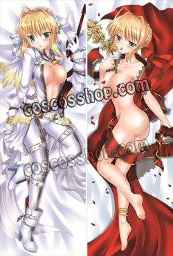 画像1: Fate/Zero フェイト・ゼロ セイバー風 Saber ●等身大 抱き枕カバー