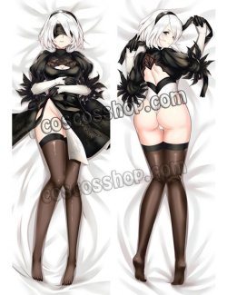 画像1: NieR:Automata ニーア オートマタ 2B ヨルハ二号B型風 14 ●等身大 抱き枕カバー