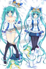 VOCALOID ボーカロイド 初音ミク風 雪ミク SNOWMIKU2016 ●等身大 抱き枕カバー