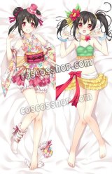 Love Live! ラブライブ! 矢澤にこ風 浴衣&夏色えがおで ●等身大 抱き枕カバー