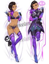 オーバーウォッチ Overwatch ソンブラ風 Sombra 02 ●等身大 抱き枕カバー